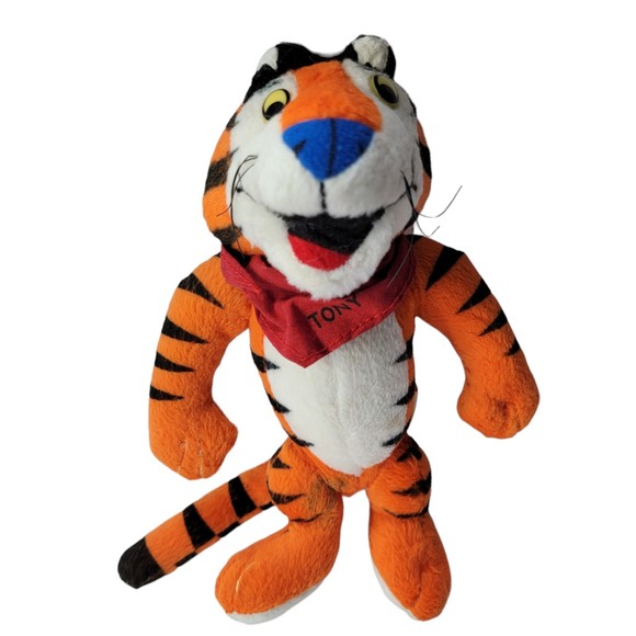 Vintage Kellogg’s Frosted Flakes Cereal Give Away Tony The Tiger Plush Toy 10 in - Picture 1 of 4